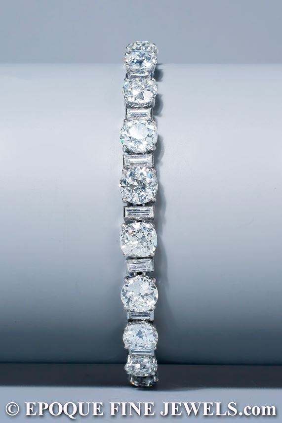   Budai - An Art Deco diamond rivière bracelet | MasterArt
